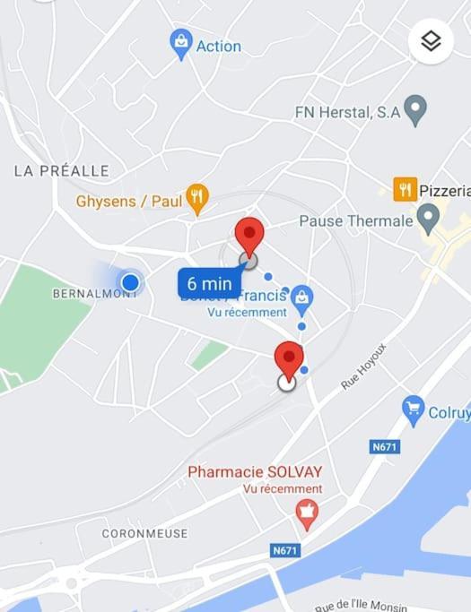Appartement Le Cozy Liege à Herstal Extérieur photo